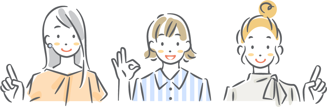 美容師のイラスト
