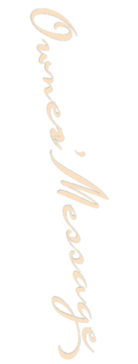 Owner's message